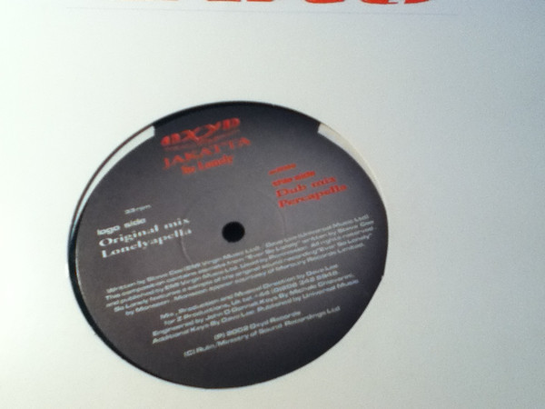 Jakatta - So Lonely | Oxyd Records (OX5069-Promo) - main Jakatta - So Lonely | Oxyd Records (OX5069-Promo) - main