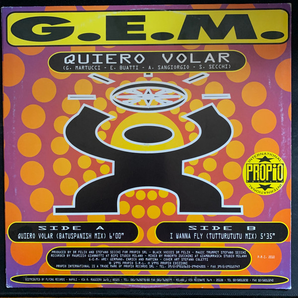 G.E.M. - Quiero Volar | Propio Records (P.R.I. 2010) - 2 G.E.M. - Quiero Volar | Propio Records (P.R.I. 2010) - 2