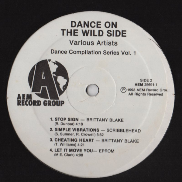 Various - Dance On The Wild Side Vol. 1 - Dance Compilation Series Vol. 1 | AEM Record Group (AEM 25691-1) - 2 Various - Dance On The Wild Side Vol. 1 - Dance Compilation Series Vol. 1 | AEM Record Group (AEM 25691-1) - 2