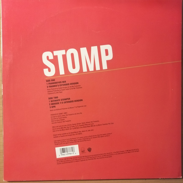 Quincy Jones - Stomp | Qwest Records (0-43766) - 2