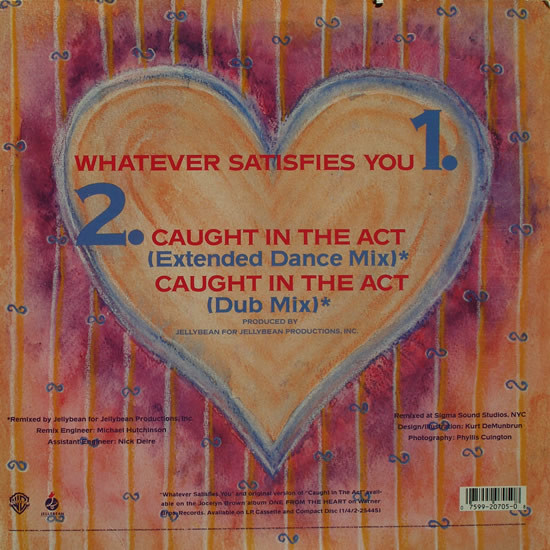 Jocelyn Brown - Whatever Satisfies You | Warner Bros. Records (0-20705) - 2 Jocelyn Brown - Whatever Satisfies You | Warner Bros. Records (0-20705) - 2