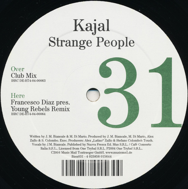 Kajal - Strange People | Le Bien Et Le Mal (Bien031)