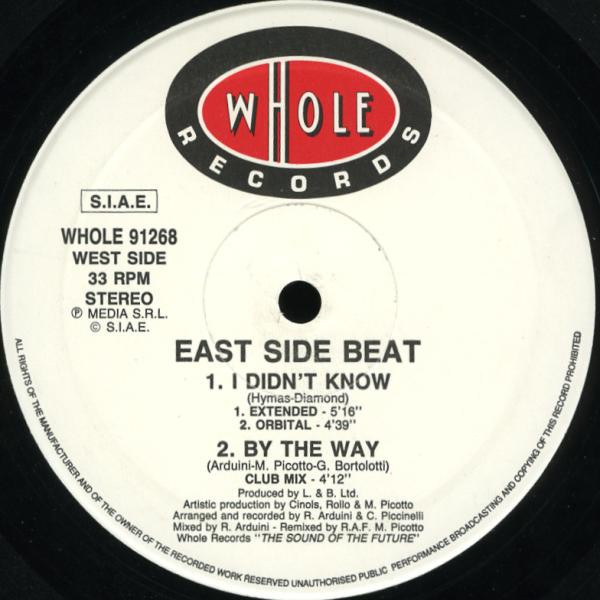 East Side Beat - I Didn't Know | Whole Records (WHOLE 91268) - 2