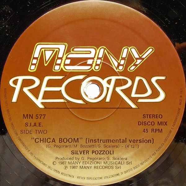 Silver Pozzoli - Chica Boom | Many Records (MN 577) - 4