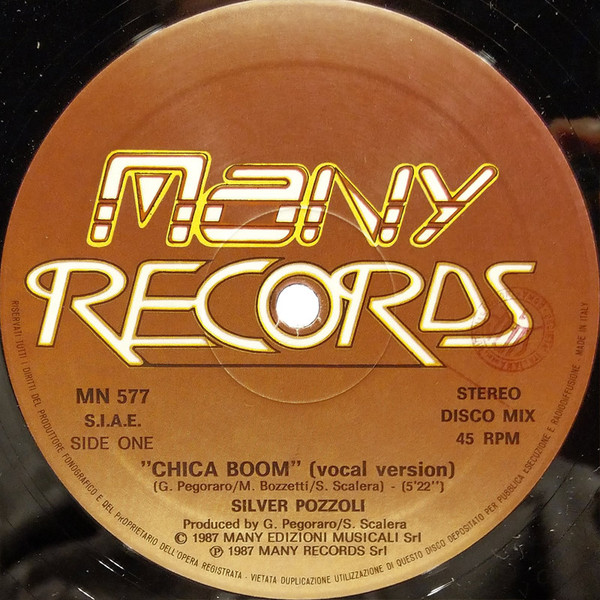 Silver Pozzoli - Chica Boom | Many Records (MN 577) - 3