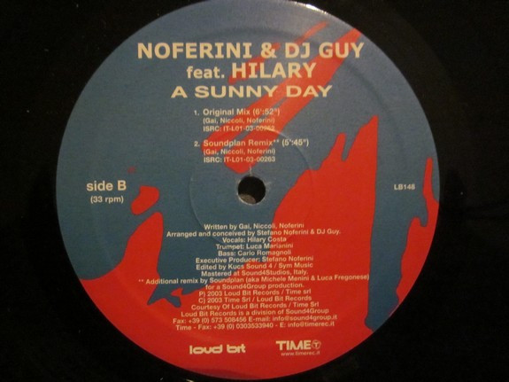 Noferini & DJ Guy Feat. Hilary - A Sunny Day | Loud Bit Records (LB148) - 3 Noferini & DJ Guy Feat. Hilary - A Sunny Day | Loud Bit Records (LB148) - 3