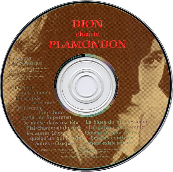 Celine Dion - Dion Chante Plamondon | Sony Musique (CK 80168) - 3 Celine Dion - Dion Chante Plamondon | Sony Musique (CK 80168) - 3