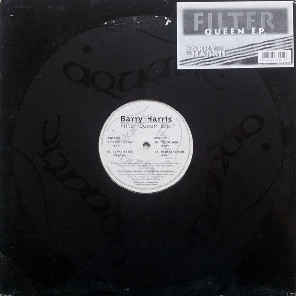 Barry Harris - Filter Queen E.P. | Aquatic (AQU 973101) - main Barry Harris - Filter Queen E.P. | Aquatic (AQU 973101) - main