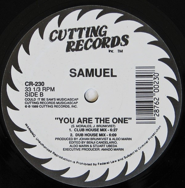Samuel Morales - You Are The One | Cutting Records (CR-230) - 4
