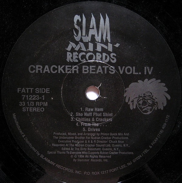 Nubian Crackers - Cracker Beats Vol. IV | Slammin' Records (71223) - 4