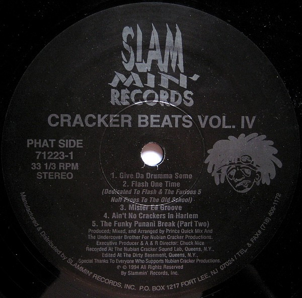 Nubian Crackers - Cracker Beats Vol. IV | Slammin' Records (71223) - 3