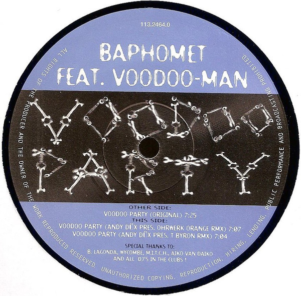 Baphomet & Voodoo-Man - Voodoo Party | Highball Music (RTD 113.2464.0) - 2 Baphomet & Voodoo-Man - Voodoo Party | Highball Music (RTD 113.2464.0) - 2