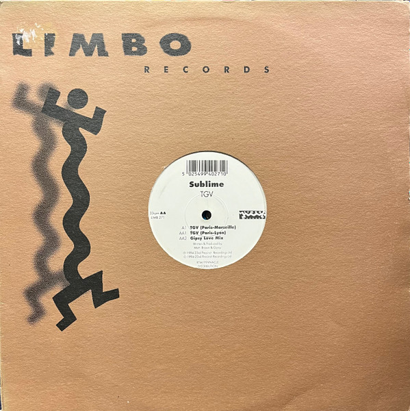 Sublime - TGV | Limbo Records (LIMB 27T) - 3 Sublime - TGV | Limbo Records (LIMB 27T) - 3