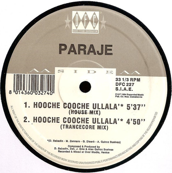 Paraje - Hooche Cooche Ullalà | DFC (DFC 227) - 4