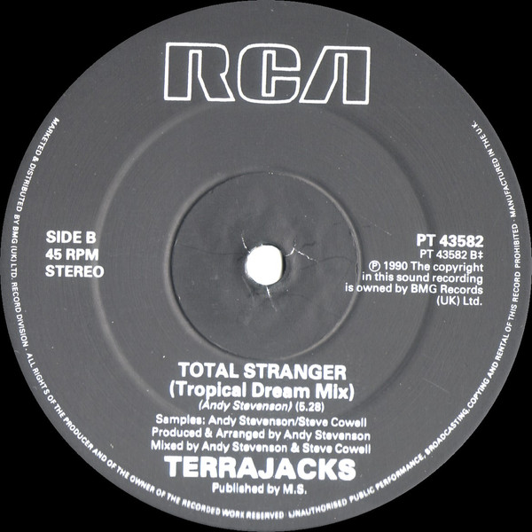 Terrajacks - Total Stranger | RCA (PT 43582) - 3 Terrajacks - Total Stranger | RCA (PT 43582) - 3