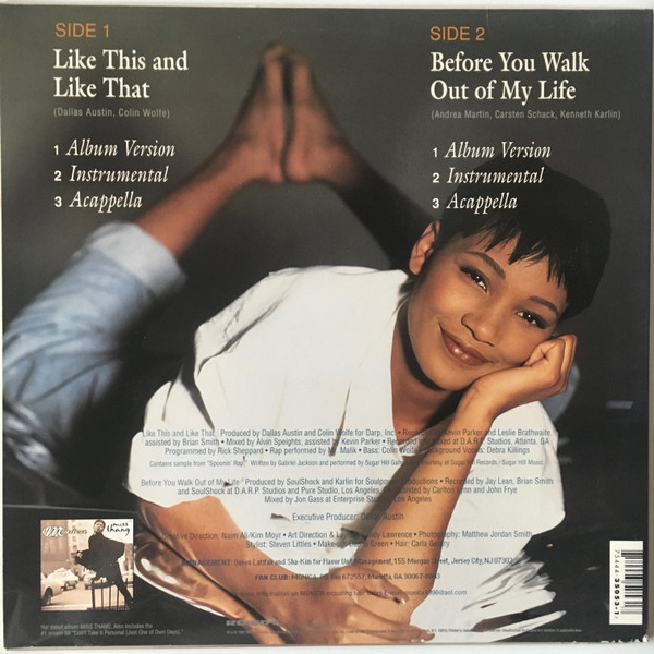 Monica - Like This And Like That | Rowdy Records (75444-35053-1) - 2