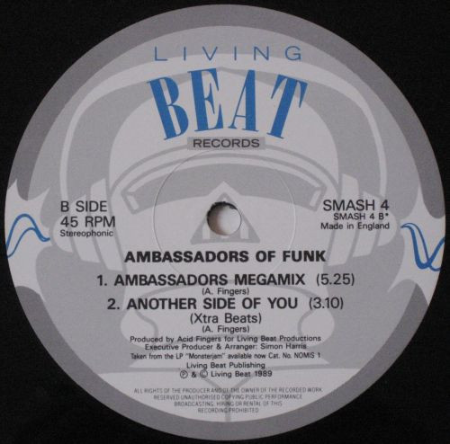 Ambassadors Of Funk - Another Side Of You | Living Beat Records (SMASH 4) - 4