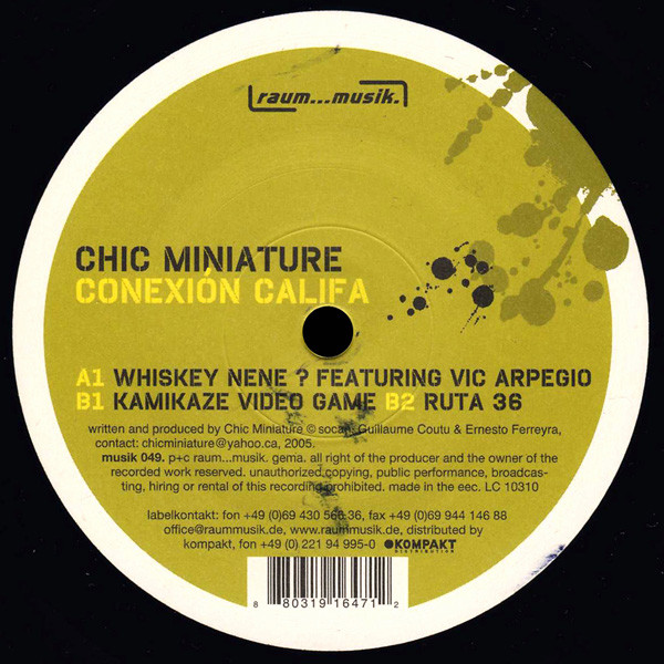 Chic Miniature - Conexión Califa | Raum...musik (musik 049) - main Chic Miniature - Conexión Califa | Raum...musik (musik 049) - main