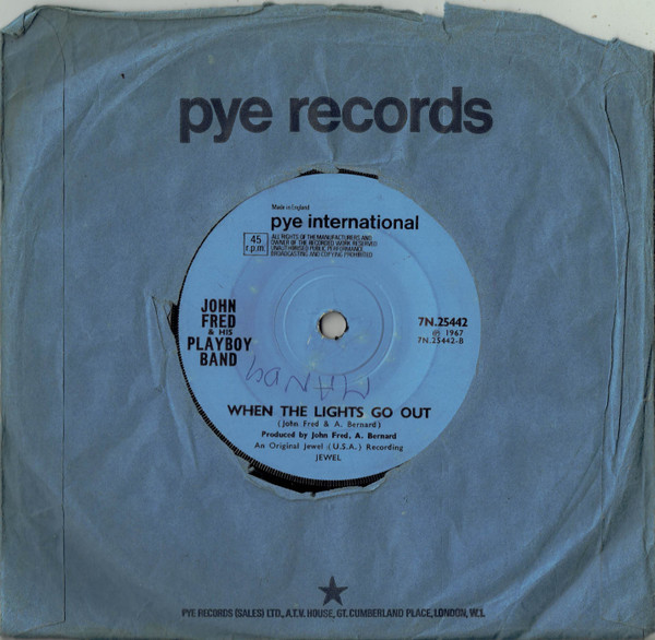 John Fred & His Playboy Band - Judy In Disguise (With Glasses) | Pye International (7N.25442) - 4