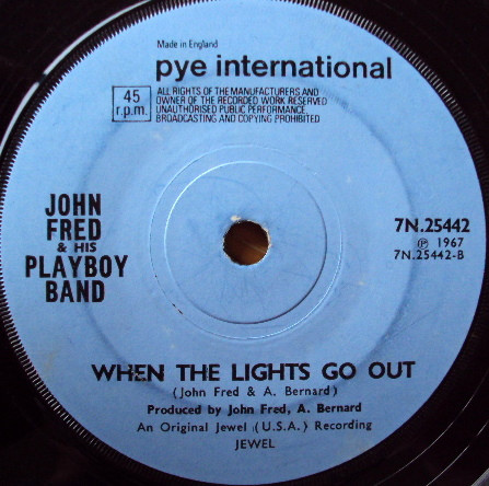 John Fred & His Playboy Band - Judy In Disguise (With Glasses) | Pye International (7N.25442) - 2