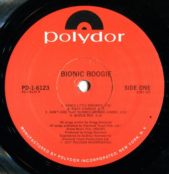 Bionic Boogie - Bionic Boogie | Polydor (PD-1-6123) - 3