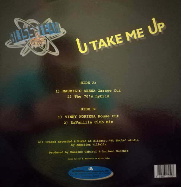 Bliss Team - U Take Me Up | Inprogress (INX 1050) - 2 Bliss Team - U Take Me Up | Inprogress (INX 1050) - 2
