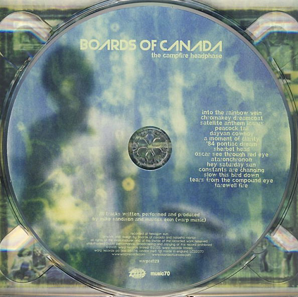 Boards Of Canada - The Campfire Headphase [CD] | Warp Records (warpcd123) - 4