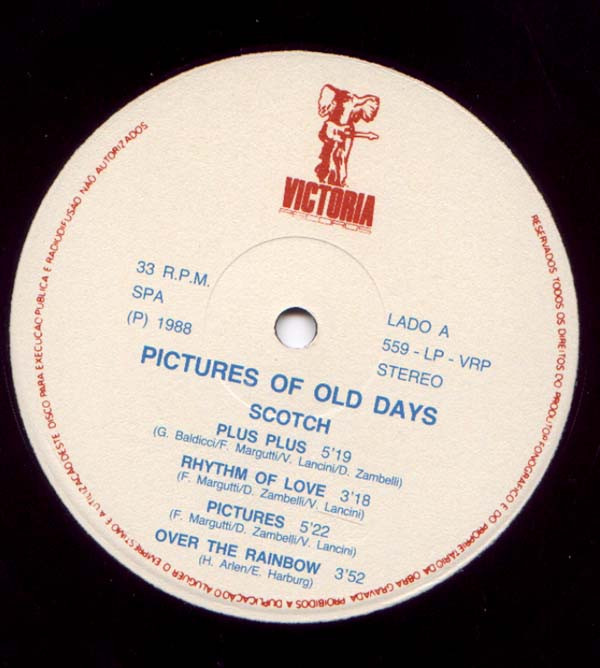 Scotch - Pictures Of Old Days | Victoria Records (559-LP.VRP) - 4