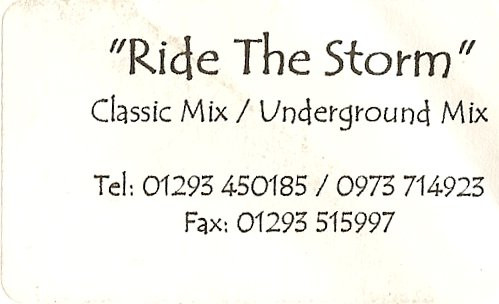 Ride The Storm