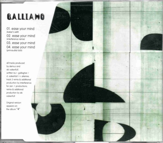 Galliano - Ease Your Mind | Talkin' Loud (578 307-2) - main