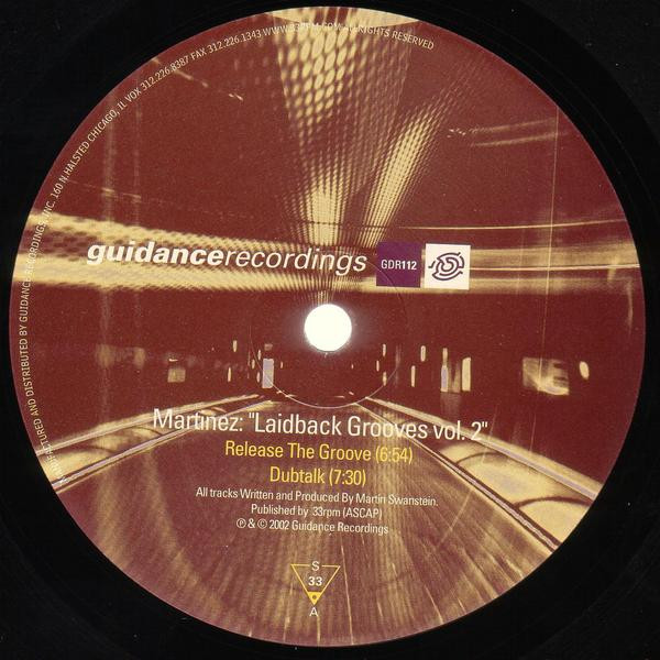 Martinez - Laidback Grooves Vol. 2 | Guidance Recordings (GDR112) - main