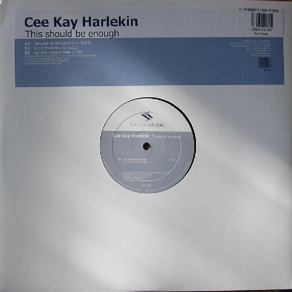 Cee Kay Harlekin - This Should Be Enough | Baccara:Music (BACC007) - main