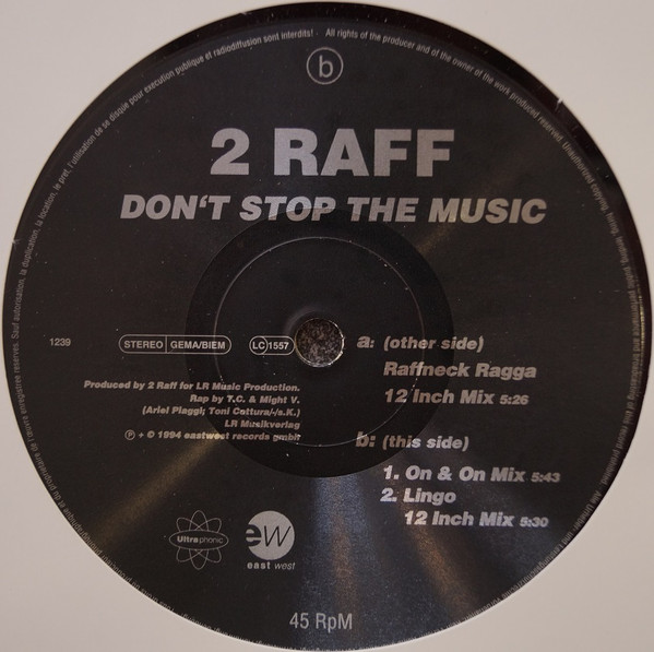 2 Raff - Don't Stop The Music | Ultraphonic Edition (1239) - main 2 Raff - Don't Stop The Music | Ultraphonic Edition (1239) - main