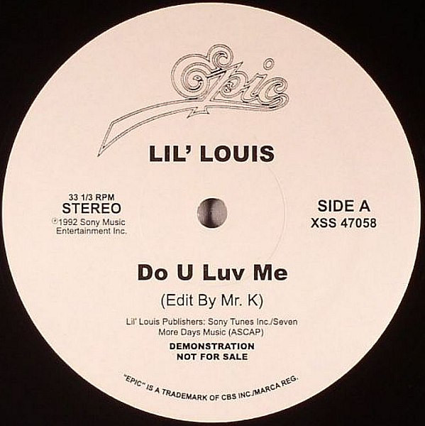 Lil' Louis - Do U Luv Me | Epic (XSS 47058) - main