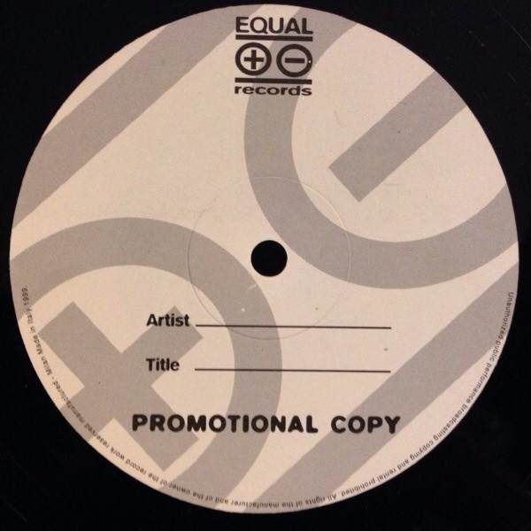 Various - Italian Track EP Vol. 1 | Equal Records (EU 011)