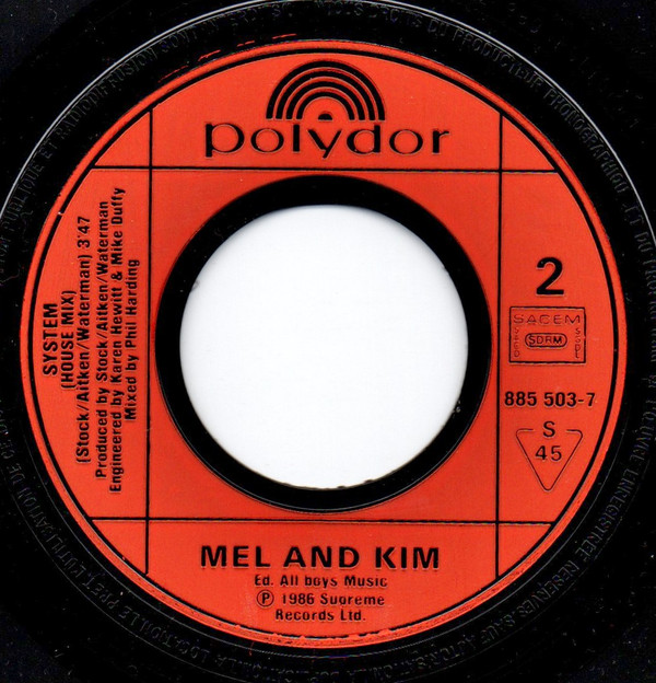 Mel & Kim - Showing Out | Polydor (885 503-7) - 4