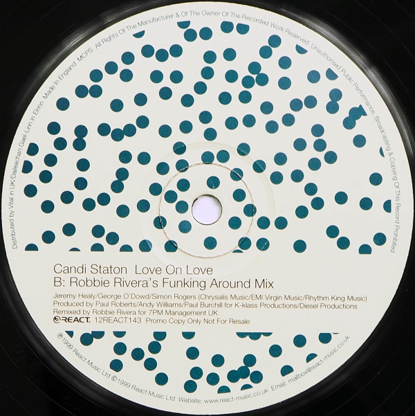 Candi Staton - Love On Love | React (12REACT143) - 4