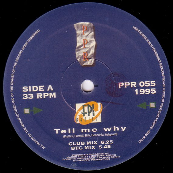 FPI Project - Tell Me Why | Paradise Project Records (PPR 055) - 2 FPI Project - Tell Me Why | Paradise Project Records (PPR 055) - 2