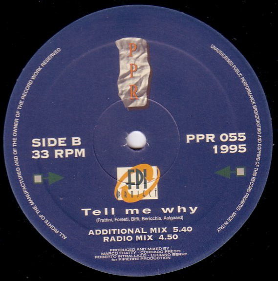 FPI Project - Tell Me Why | Paradise Project Records (PPR 055) - 3 FPI Project - Tell Me Why | Paradise Project Records (PPR 055) - 3