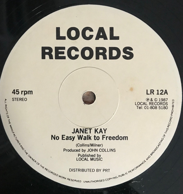 Janet Kay - No Easy Walk To Freedom | Local Records (LR 12) - 3