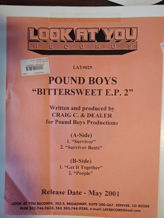 Pound Boys - Bittersweet EP 2 | Look At You Records (LAY025) - main Pound Boys - Bittersweet EP 2 | Look At You Records (LAY025) - main