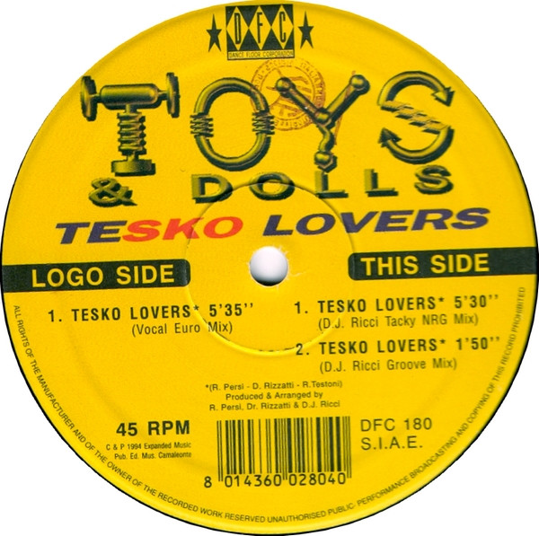 Toys & Dolls - Tesko Lovers | DFC (DFC 180) - 4 Toys & Dolls - Tesko Lovers | DFC (DFC 180) - 4