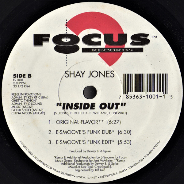 Shay Jones - Inside Out | Focus Records (FR1001) - 2 Shay Jones - Inside Out | Focus Records (FR1001) - 2