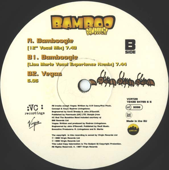 Bamboo - Bamboogie | VC Recordings (VCRT29) - 4