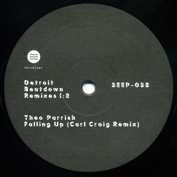 Theo Parrish - Detroit Beatdown Remixes 1:2 | Third Ear Recordings (3EEP-038) - main Theo Parrish - Detroit Beatdown Remixes 1:2 | Third Ear Recordings (3EEP-038) - main
