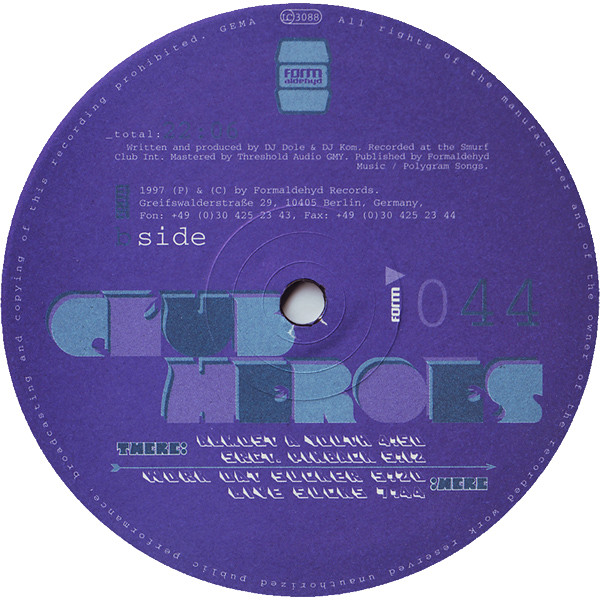 Clubheroes - Easy Nice | Formaldehyd (form 044) - 4 Clubheroes - Easy Nice | Formaldehyd (form 044) - 4