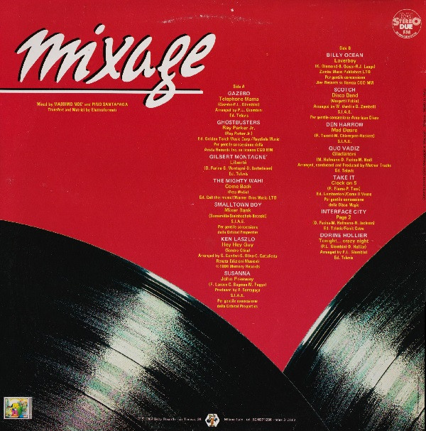Various - Mixage | Baby Records (BR 56065) - 2