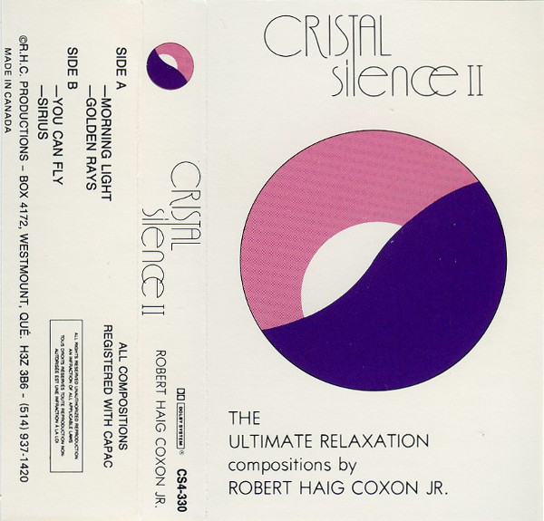 Robert Haig Coxon Jr. - Cristal Silence II | R.H.C. Productions (CS4-330) - 2 Robert Haig Coxon Jr. - Cristal Silence II | R.H.C. Productions (CS4-330) - 2