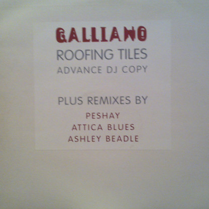 Roofing Tiles (Advance DJ Copy)
