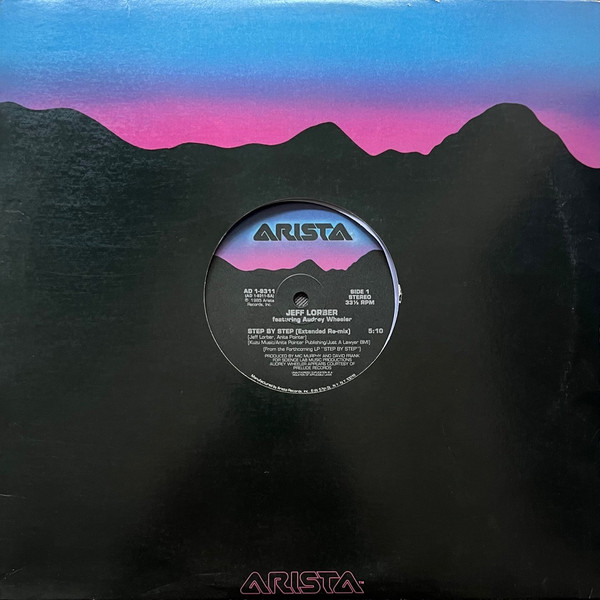 Jeff Lorber Featuring Audrey Wheeler - Step By Step | Arista (AD 1-9311) - 4